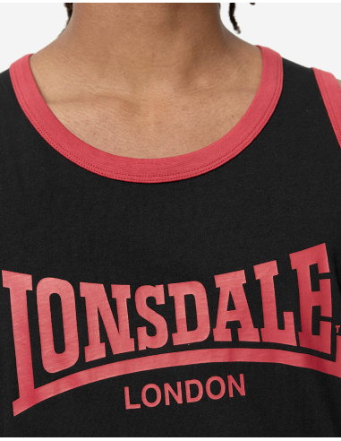 Lonsdale - Tanktop - Knockan - Black - @ No Borders