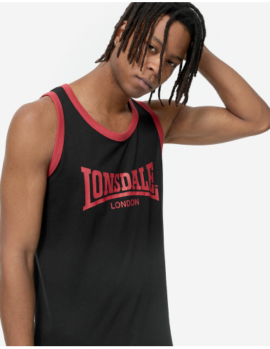 Lonsdale - Tanktop - Knockan - Black - @ No Borders
