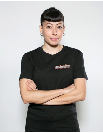 Mob Action Classic - T-Shirt - Black/White - @ No Borders