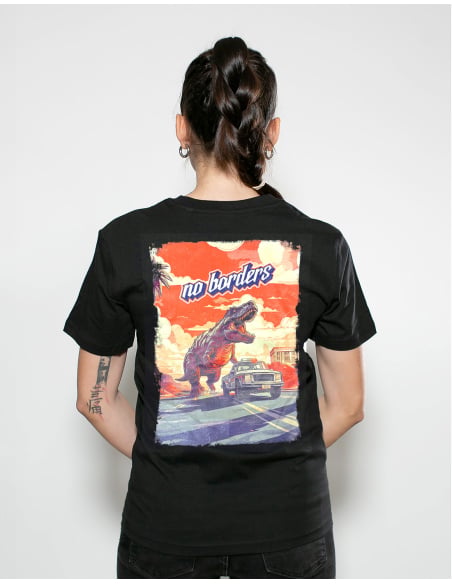 1312 Dino - No Borders - T-Shit - Black