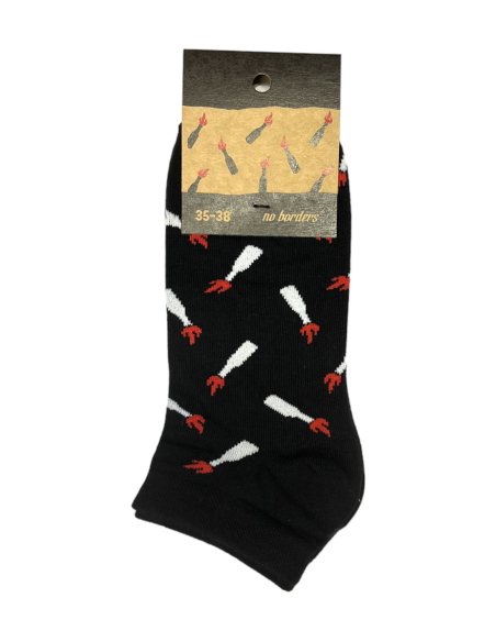 Molli - No Borders - Quarter Socken - Pink