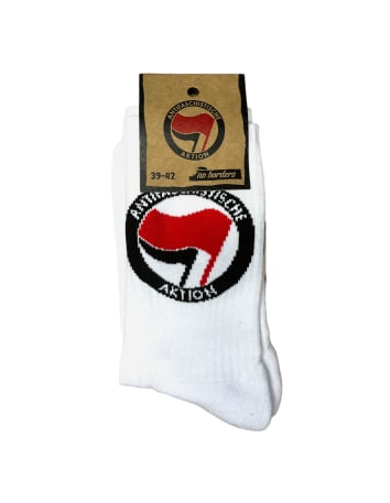 Antifaschistische Aktion - Sticker - @ No Borders