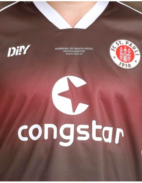St. Pauli - Meistertrikot - 2023/24 - Brown St. Pauli - Meistertrikot - 2023/24 - Brown
