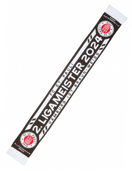 St. Pauli - Schal - 2. Ligameister 2024 - Brown