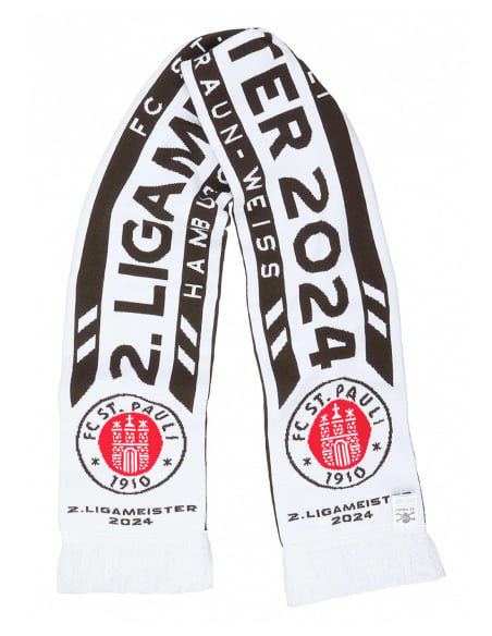 St. Pauli - Schal - 2. Ligameister 2024 - Brown
