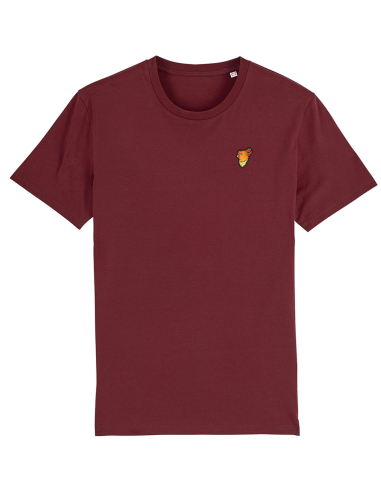 No Borders Cockatoo - T-Shirt - Burgundy