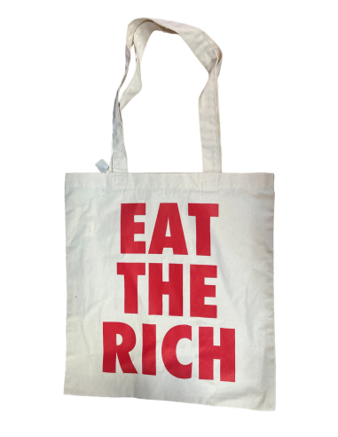 Eat The Rich - Beutel - White