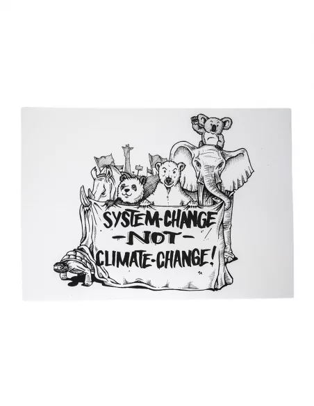 System Change Not Climate Change - Poster