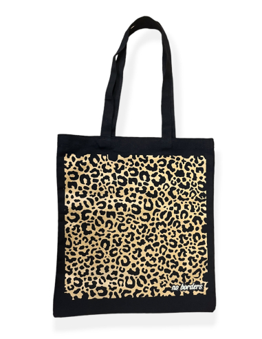 Leo - No Borders - Tote Bag - Black