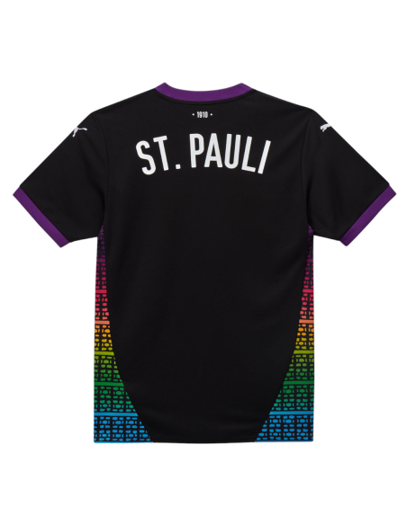 St. Pauli - Trikot - 2024/25 - Three - Black/Rainbow