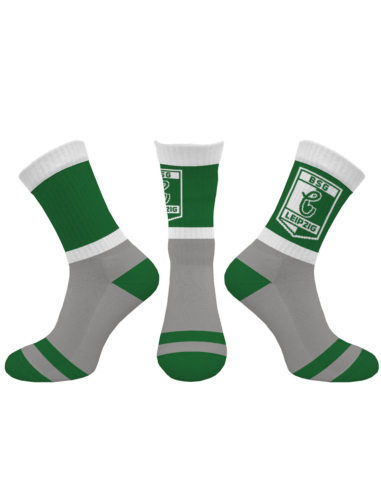 BSG Chemie Leipzig - Socken - Logo - Green/Grey