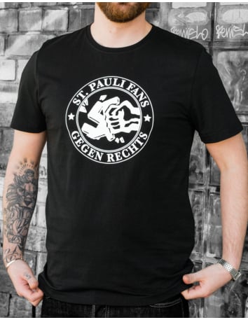 St. Pauli - T-Shirt - Kein Bock Auf Nazis - Black - @ No Borders