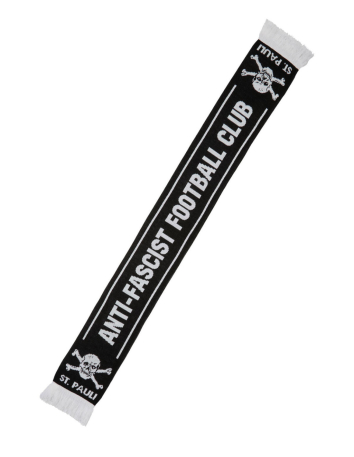 St. Pauli - T-Shirt tailliert - Make Fascists Afraid Again - Schwarz - @ No Borders