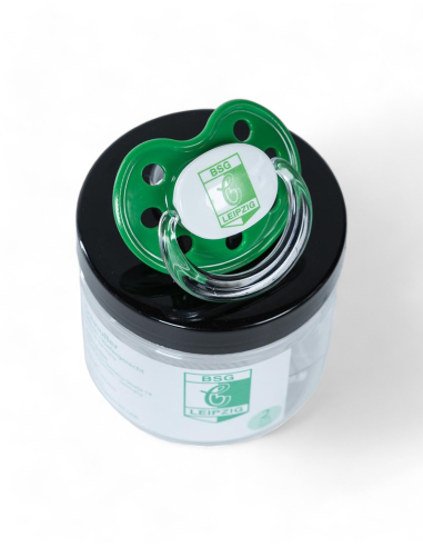 BSG Chemie Leipzig - Baby Dummy - Green/White - @ No Borders