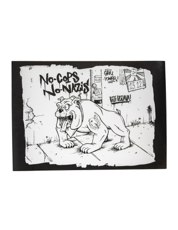 Capitalism Is The Virus - Sticker - @ No Borders