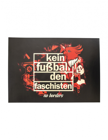 Kein Fußball den Faschisten - Poster