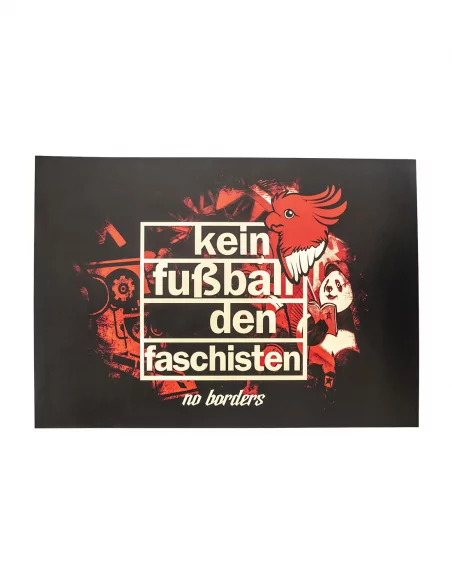 Kein Fußball den Faschisten - Poster