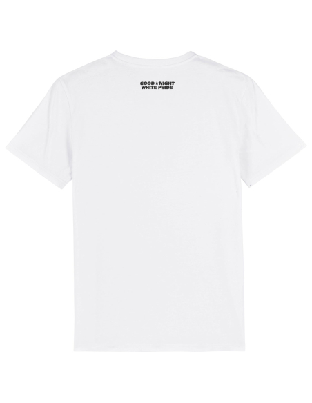 Good Night White Pride - No Borders - T-Shirt - Patch - White