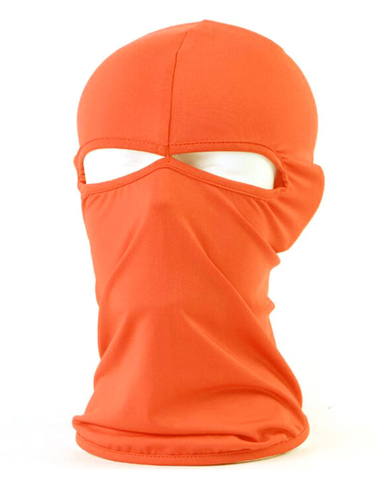 Balaclava - Lycra 2-Hole - Orange