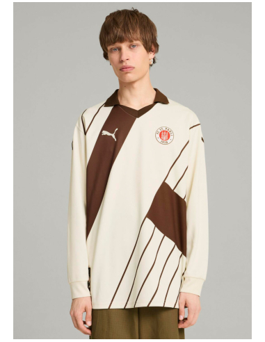 St. Pauli - Trikot - 2024/25 - Retro Longsleeve - brown