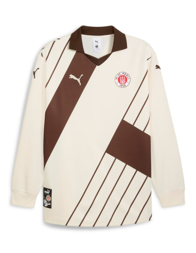 St. Pauli - Trikot - 2024/25 - Retro Longsleeve - brown