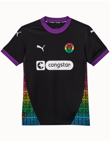 St. Pauli - Trikot Kids - 2024/25 - Drei - Black/Rainbow