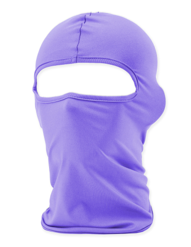 Balaclava - Lycra 1-Hole - Purple