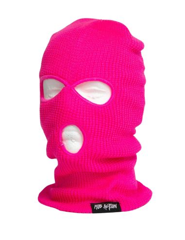 Mob Action - Balaclava 3-Hole - Pink