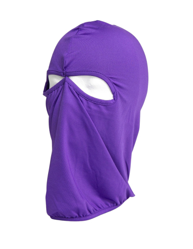 Balaclava - Lycra 2-Hole - Purple