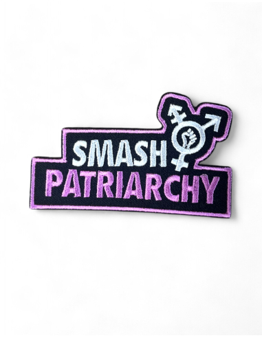 No Borders - Smash Patriarchy - Patch - Schwarz