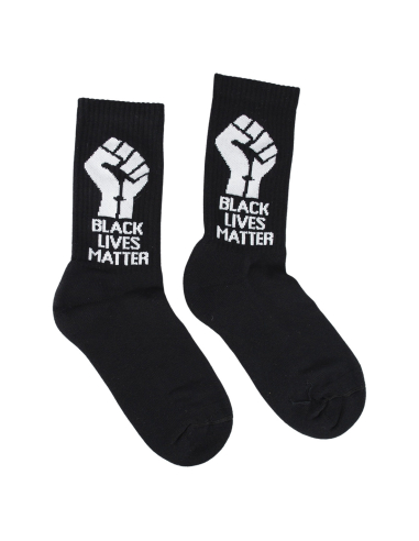 Black Live Matters - No Borders - Socks - Black - @ No Borders