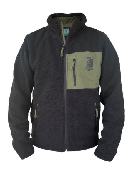 BSG Chemie Leipzig - Fleecejacke - Teddy - schwarz