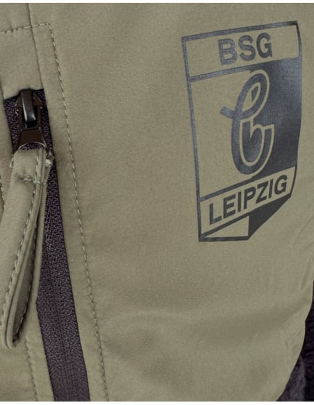 BSG Chemie Leipzig - Fleecejacke - Teddy - schwarz BSG Chemie Leipzig - Fleecejacke - Teddy - schwarz