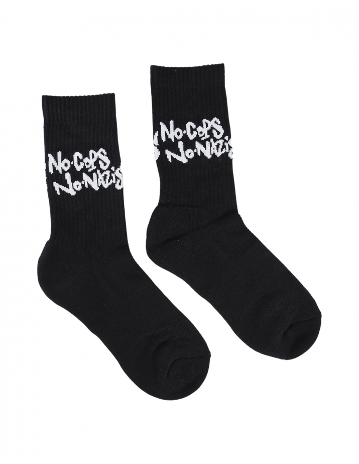 No Cops No Nazis - Mob Action - Socks - Black