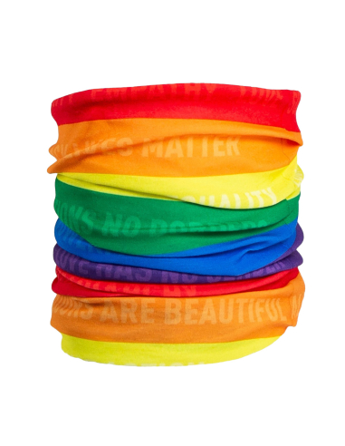 Pride / Rainbow - No Borders - Tube Scarf