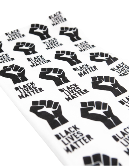 Black Lives Matter - No Borders - Tube Scarf