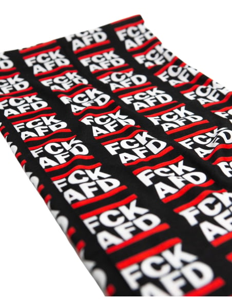 FCK AFD - No Borders - Tube Scarf FCK AFD - No Borders - Tube Scarf