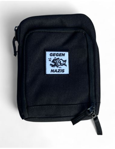 Gegen Nazis - Schultertasche - Schwarz