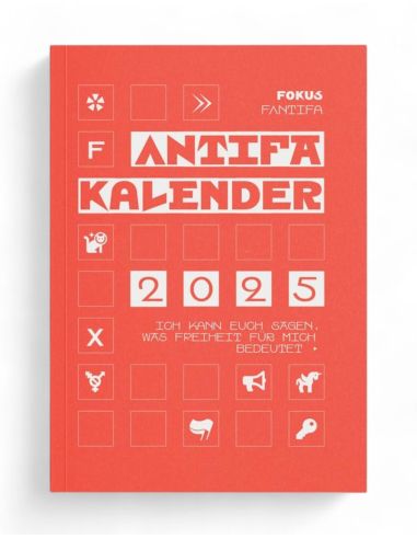 Antifaschistischer Taschenkalender 2025