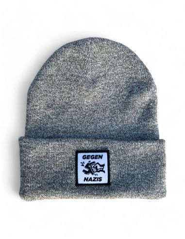 Gegen Nazis - Winter Hat - Grey