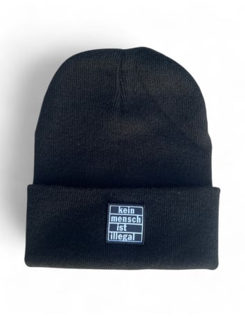 Kein Mensch ist illegal - No Borders - Gürteltasche - Roter Patch - @ No Borders