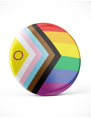 Inter* Inclusive Pride Flag - Button