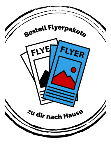 500 Flyerpakete nach Hause bestellen