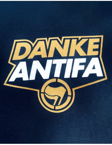 Danke Antifa - Mob Action - SOLI T-Shirt - Black - @ No Borders