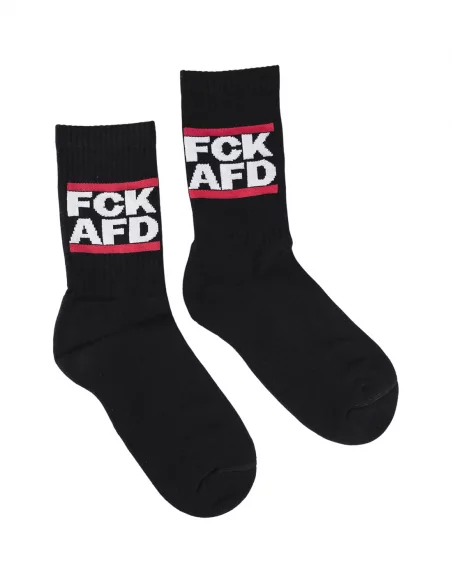 FCK AFD - No Borders - Socks - Black