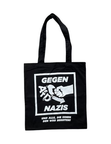 Gegen AfD Nazis - Beutel - Schwarz