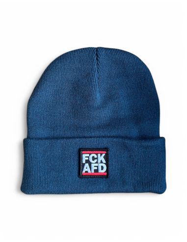 FCK AFD - Winter Hat - Petrol