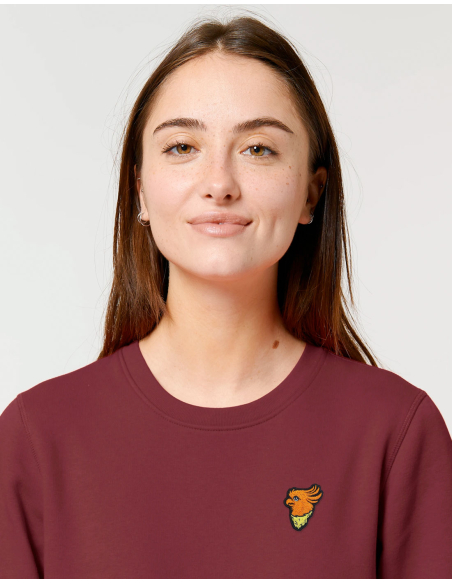 No Borders Cockatoo - Sweater - Burgundy