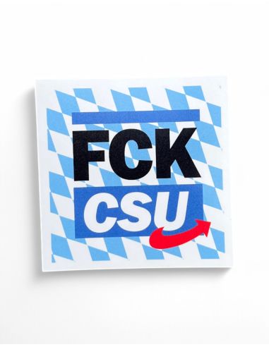 FCK CSU - Sticker