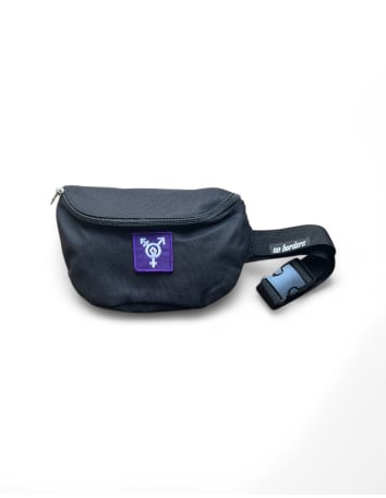 Riot Girl - Mob Action - Gürteltasche - Black - @ No Borders